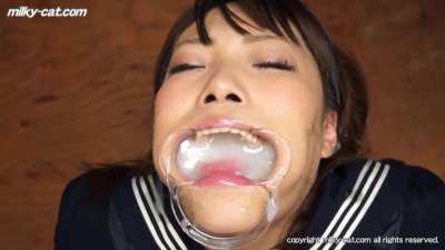 Haruna Gulps Down Some Cum