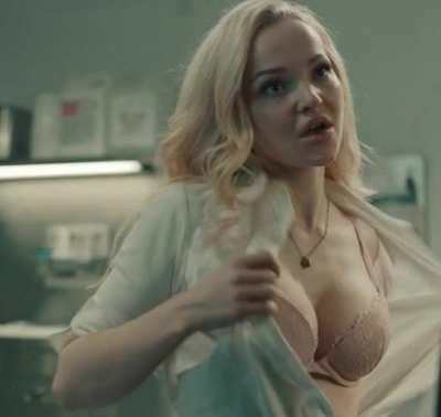 Dove Cameron letting the girls have some fresh air