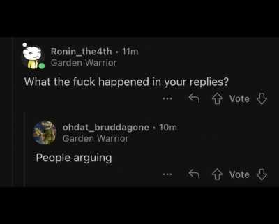 Very Suspenseful argument