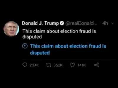 This claim about election fraud is disputed