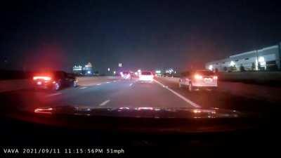 Close call tonight. I always get shaky when stuff like this happens