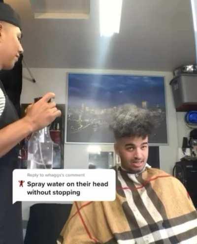 Barber prank customer part 2