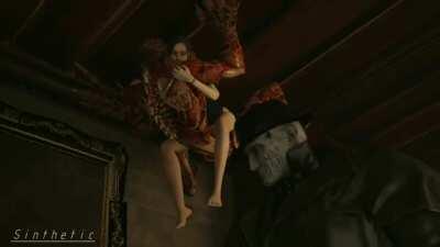 Licker helping Claire (sinthetic)