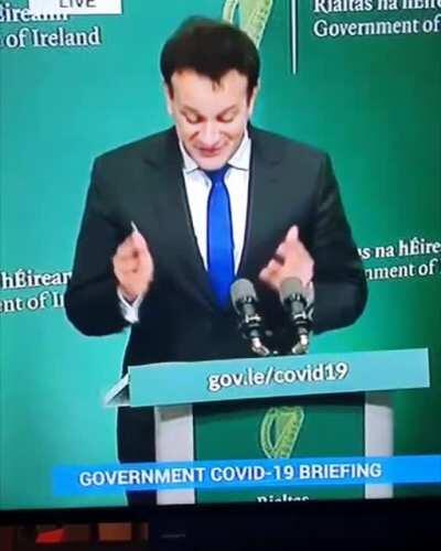 Local doctor inspects kids on way to work