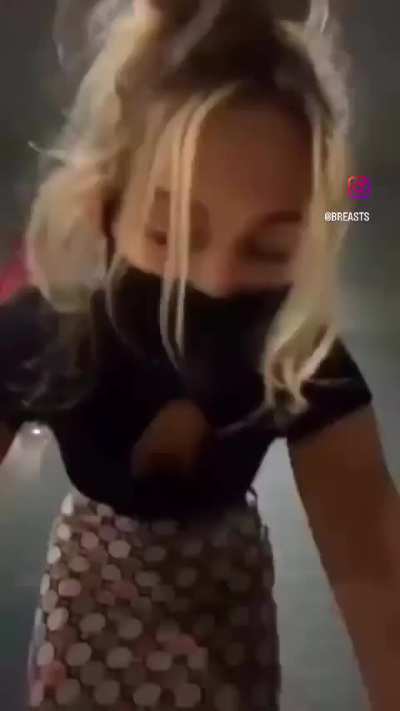 I guess there won't be much dancing in that bathroom tonight.