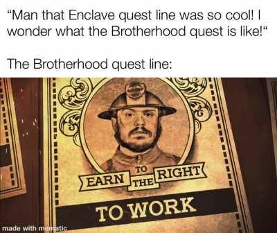 All for power armor training 