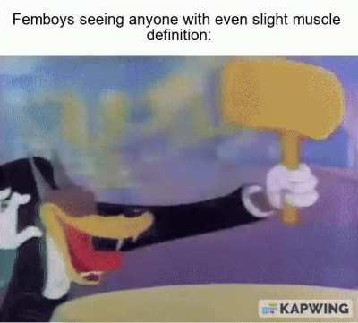when I see a woman with muscles (awooga)