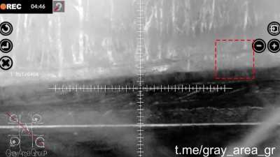 Ukrainian sniper headshots ru soldier that was looking through thermal. 800m 338LM