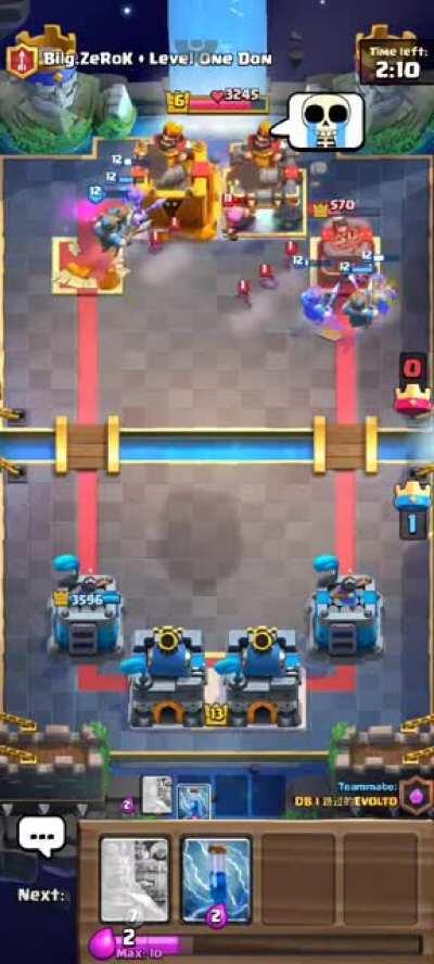 Im not sure if someone posted this already, but you can now play 2v2 with a 2 card deck