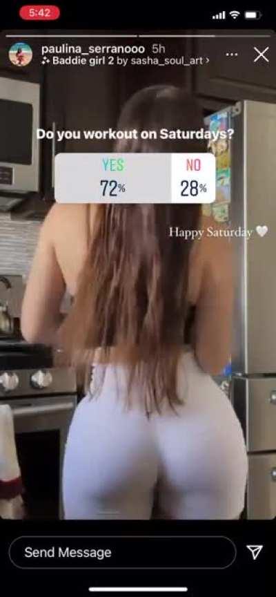 Wish she would post more..just absurdly hot