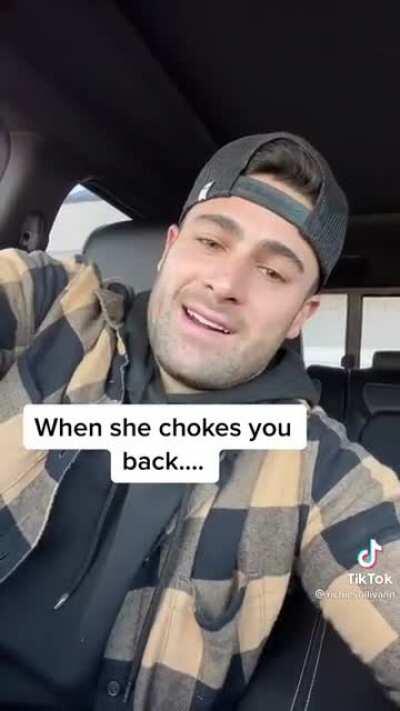 This was a thought that his brain processed... and then followed thru with it