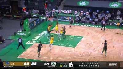 [Highlight] Kemba Walker makes his own circus shot and gets the And-1 opportunity