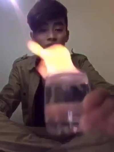 He try to do something special and as a result