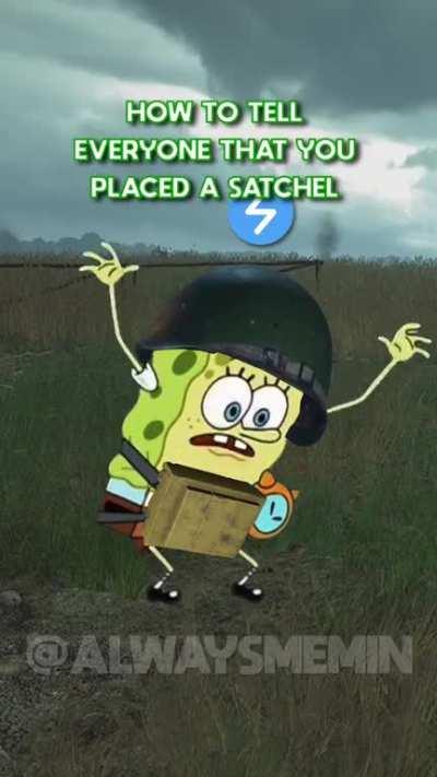 The only way to notify everyone of a satchel