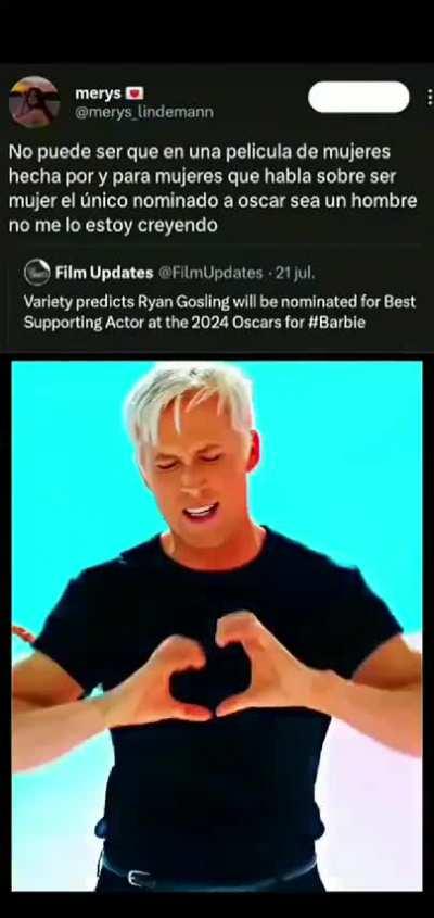 Es que Ryan Gosling deidad