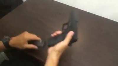 You're gonna miss him when he's gun