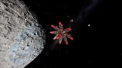 A ship built to challenge Clang, and look menacing while doing so