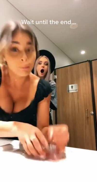 HMC while I am making a video in a public toilet