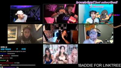 Wow Violet live on stream? (Watch the bottom camera)