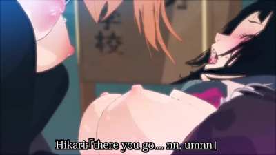 Breaking a new onahole school girl by a futa