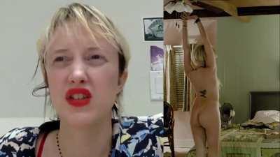 Andrea Riseborough (Oblivion, Mandy) loved played her character (aka filming her hot body fully naked)