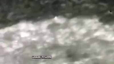 Two Houthis in Yemen-Saada near the border were eliminated by a Saudi Abrams tank (date unknown)