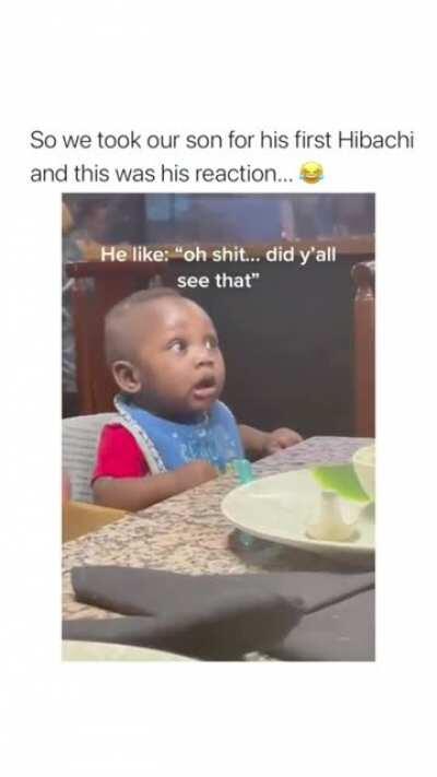 First Hibachi Dinner