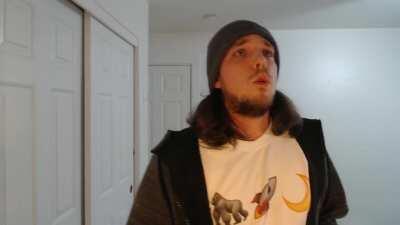 Eating a ghost pepper because I'm an ape of my word