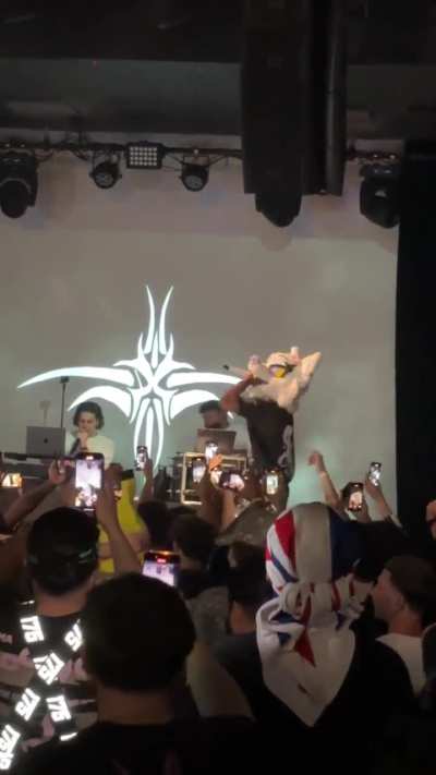 Dc took someone furry mask and performed in it tn😭