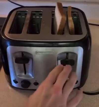 Unusual toaster