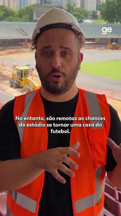 O Estádio do Ibirapuera, que estava esquecido, está sendo reformado para voltar a receber eventos esportivos.