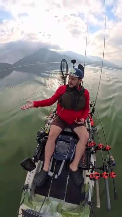 Almost perfect landing…