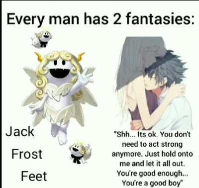 Finally, Jack Frost is submissive and breedable