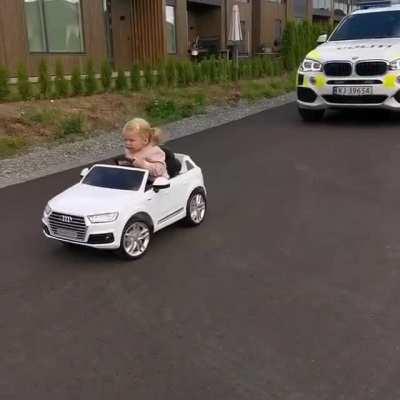 Hmjb while I evade the police