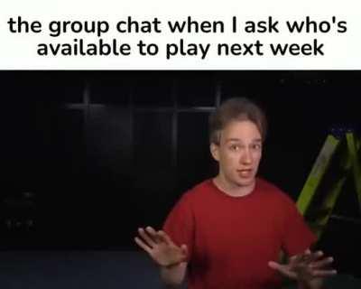 Trying to schedule your 