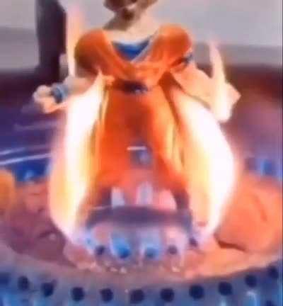 goku try to turn into ssj3