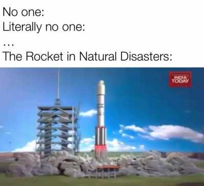 it's about Natural Disasters, go figure