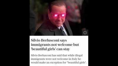 Least based politician in Italy