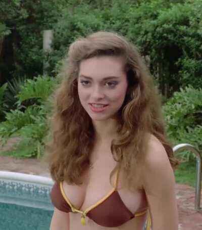 Lisa Allison was such a beauty; wearing a bikini or nothing at all