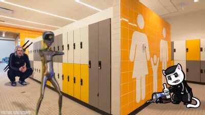 Inside the slavs locker room