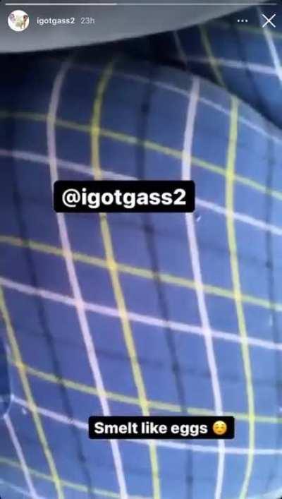 From her story the other day 🍳