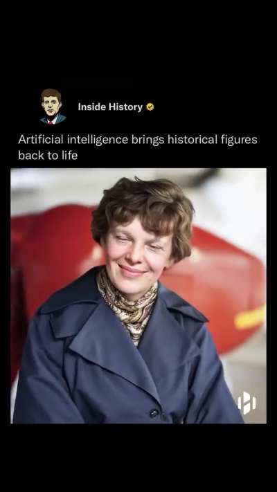A.I historical figures irl.