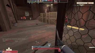 f2p engineer sees me backstab his fellow gibus engineer friend, starts shooting me, then ignores everything only to pick up the frontier justice his corpse left behind and proceed to work on his sentry. I love this game