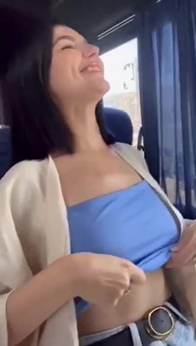 Flash in public transportation