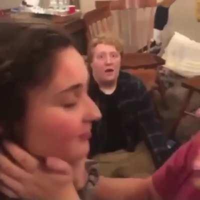 They popped his fuse