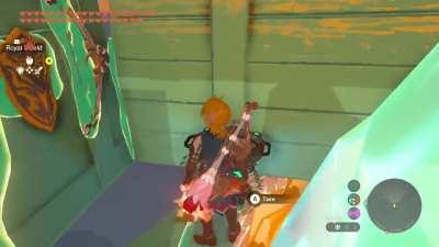 Zelda took my house so I made a new one on some prime real estate