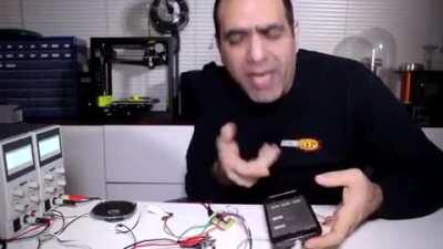 This guy kept doing this enough till the point he could make a completion