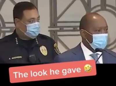 The moment he realized he....