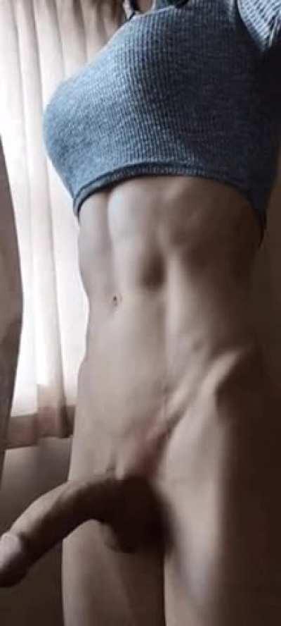 Busty boobs, slim figure, and a smooth girl cock. What else do you need for me to prove you that Im a sissy WHORE!! Tell me how much you want me☺️😚