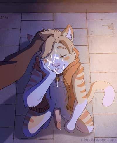 T..... That's some good milk (flabbyotter)